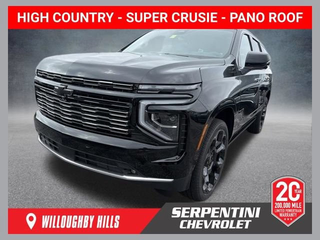 New 2026 Chevrolet Tahoe High Country AWD/4WD image 1