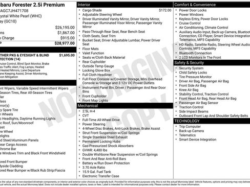 Used 2018 Subaru Forester 2.5i Premium image 15
