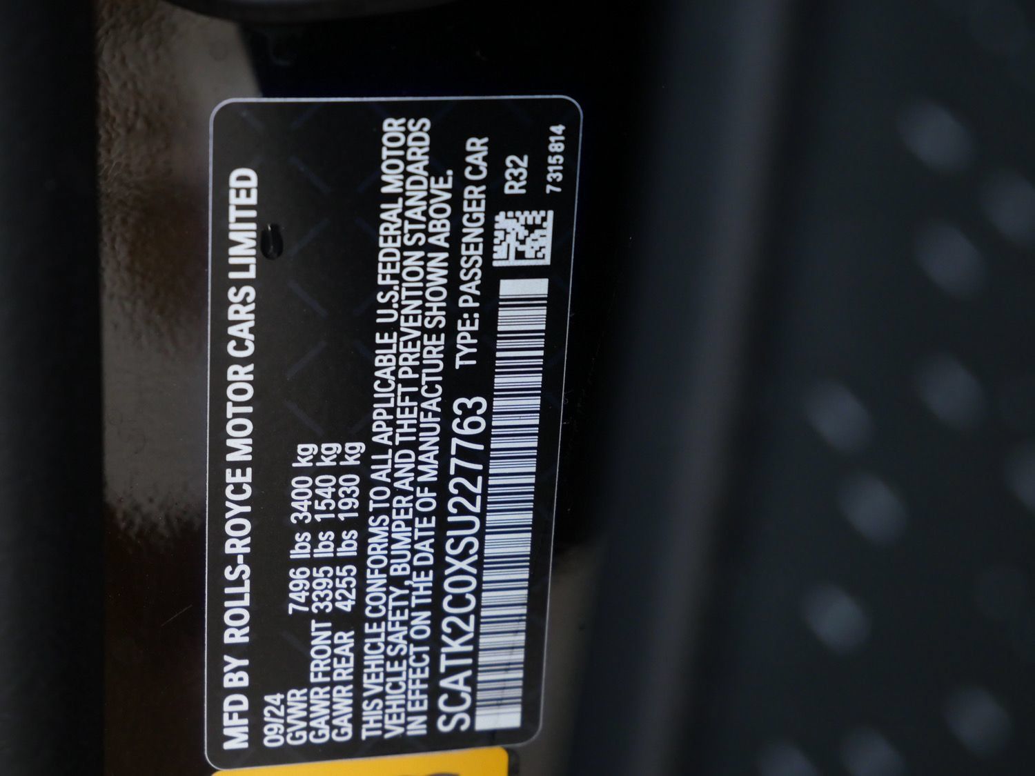 Certified 2025 Rolls-Royce Spectre w/ Spectre Launch Package AWD/4WD image 34
