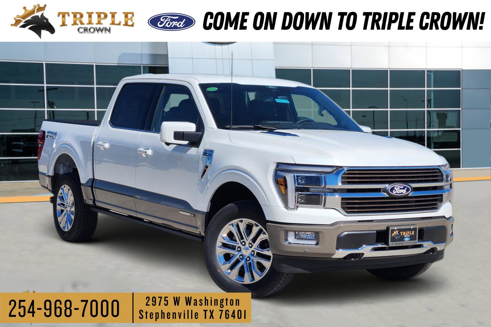 New 2026 Ford F150 King Ranch w/ Equipment Group 601A High AWD/4WD 360° Tour