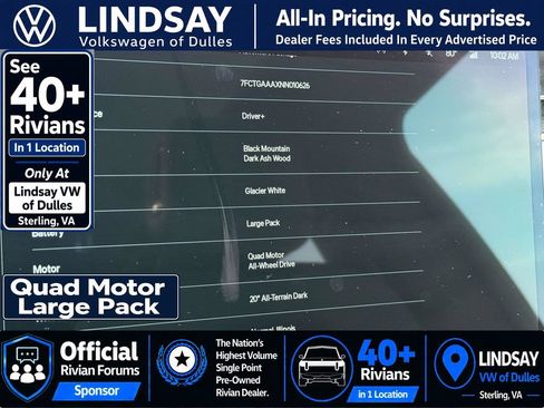 Used 2022 Rivian R1T Adventure AWD/4WD image 23