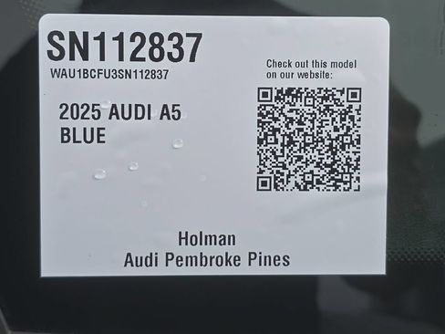 Certified 2025 Audi A5 2.0T Premium w/ Convenience Package AWD/4WD image 24