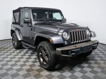 Used 2017 Jeep Wrangler Sahara