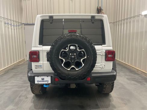 Used 2021 Jeep Wrangler Unlimited Rubicon 4xe w/ Steel Bumper Group AWD/4WD image 22