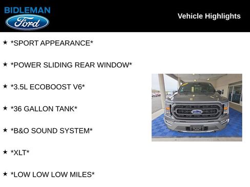 Used 2022 Ford F150 XLT w/ Equipment Group 302A High AWD/4WD image 10