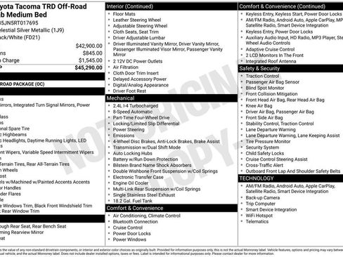 Used 2024 Toyota Tacoma TRD Off-Road image 13