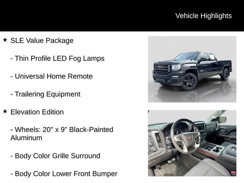 Used 2017 GMC Sierra 1500 SLE w/ SLE Value Package AWD/4WD image 26