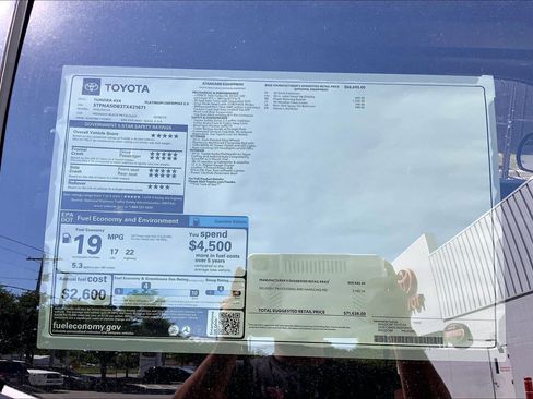 New 2026 Toyota Tundra Platinum AWD/4WD image 18