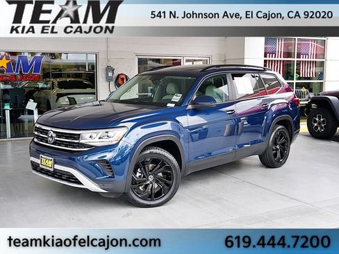 Used 2023 Volkswagen Atlas SE w/ Panoramic Sunroof Package FWD image 1
