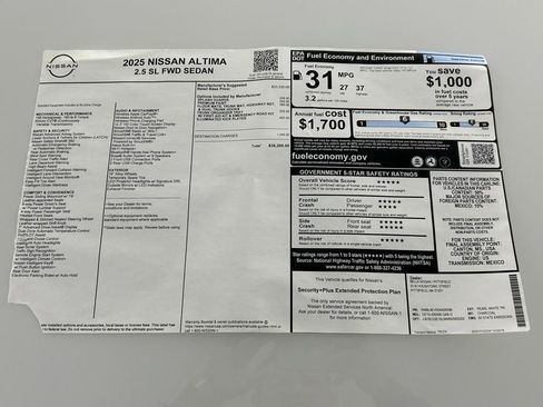 Used 2025 Nissan Altima 2.5 SL image 36