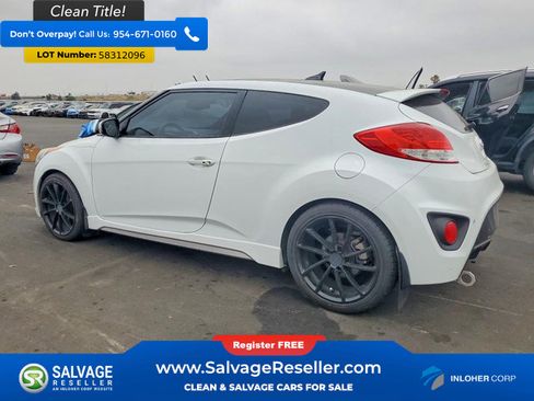 Used 2016 Hyundai Veloster Turbo w/ Option Group 04 FWD image 3