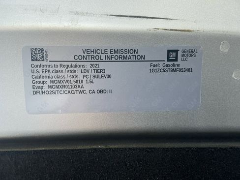 Used 2021 Chevrolet Malibu LS w/ Driver Confidence Package II FWD image 22