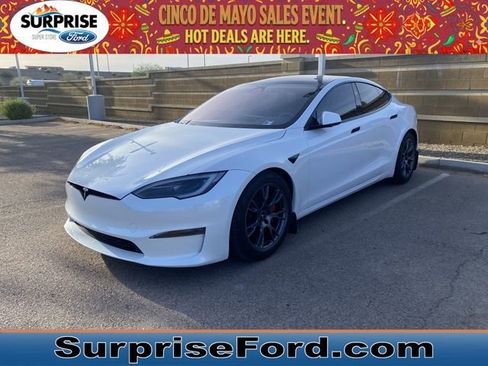 Used 2023 Tesla Model S Plaid AWD/4WD image 1