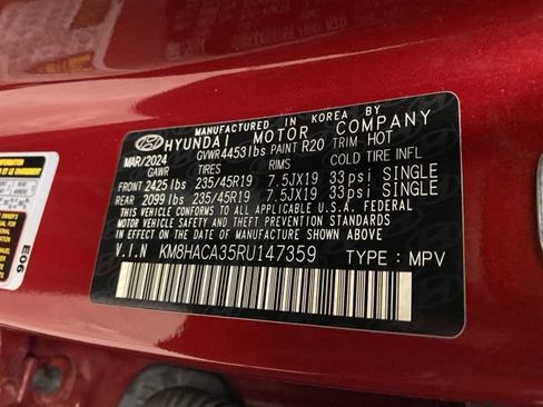 Used 2024 Hyundai Kona N Line AWD/4WD image 40