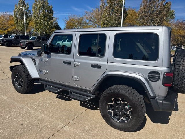 Used 2021 Jeep Wrangler Unlimited Rubicon 4xe w/ Steel Bumper Group AWD/4WD image 2