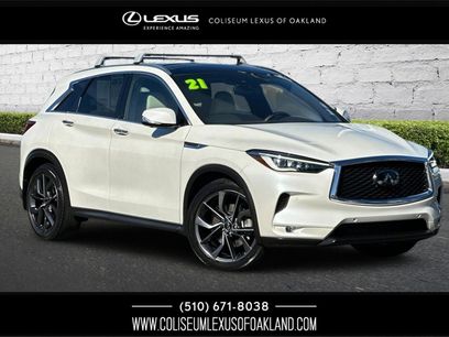 Used 2021 INFINITI QX50 Autograph w/ Premium White Leather Package