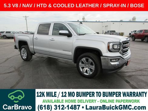 Used 2018 GMC Sierra 1500 SLT AWD/4WD image 1