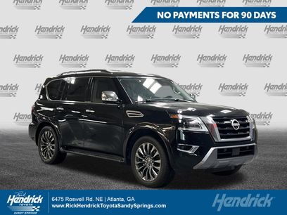 Used 2024 Nissan Armada Platinum w/ Captain's Chairs Package