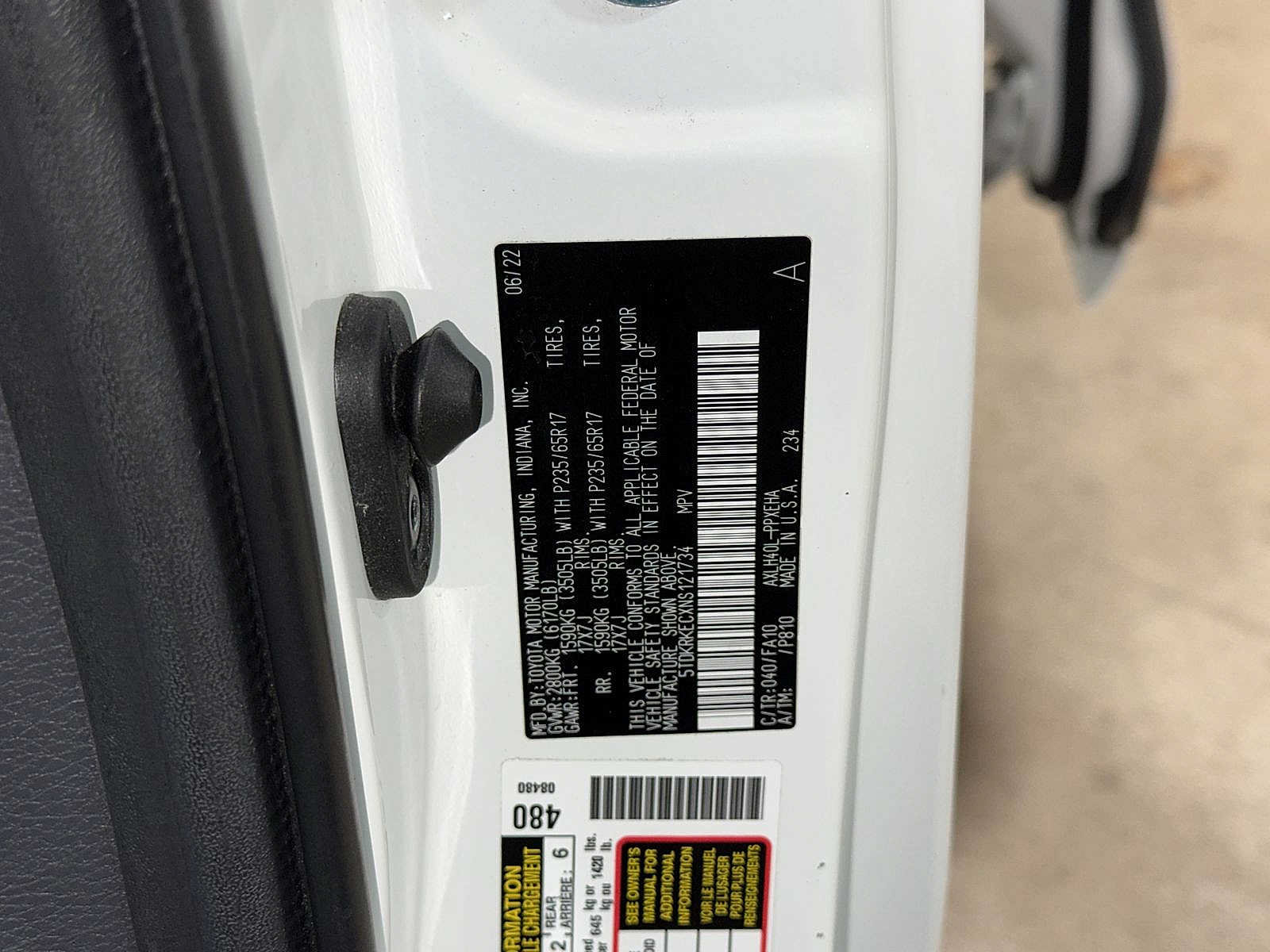 Certified 2022 Toyota Sienna LE FWD image 14