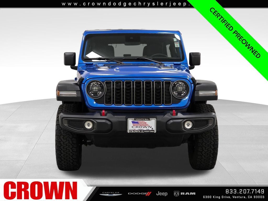 Certified 2025 Jeep Wrangler Unlimited Rubicon AWD/4WD image 2