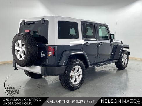 Used 2017 Jeep Wrangler Unlimited Sahara w/ Quick Order Package 24E Chief image 6