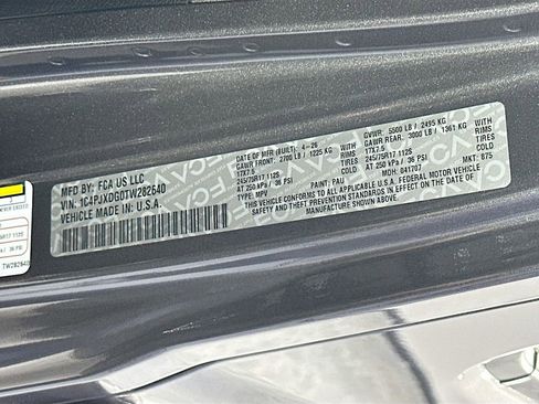 New 2026 Jeep Wrangler Unlimited Sport AWD/4WD image 19