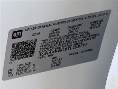 New 2026 Chevrolet Equinox ACTIV w/ Convenience Package III image 16