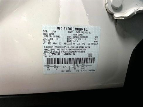 Used 2020 Ford Explorer XLT w/ Equipment Group 202A image 33