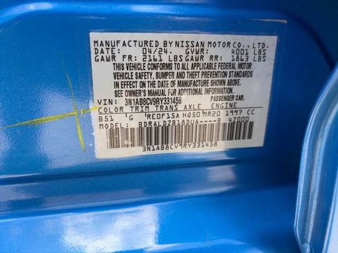 Used 2024 Nissan Sentra SV FWD image 30