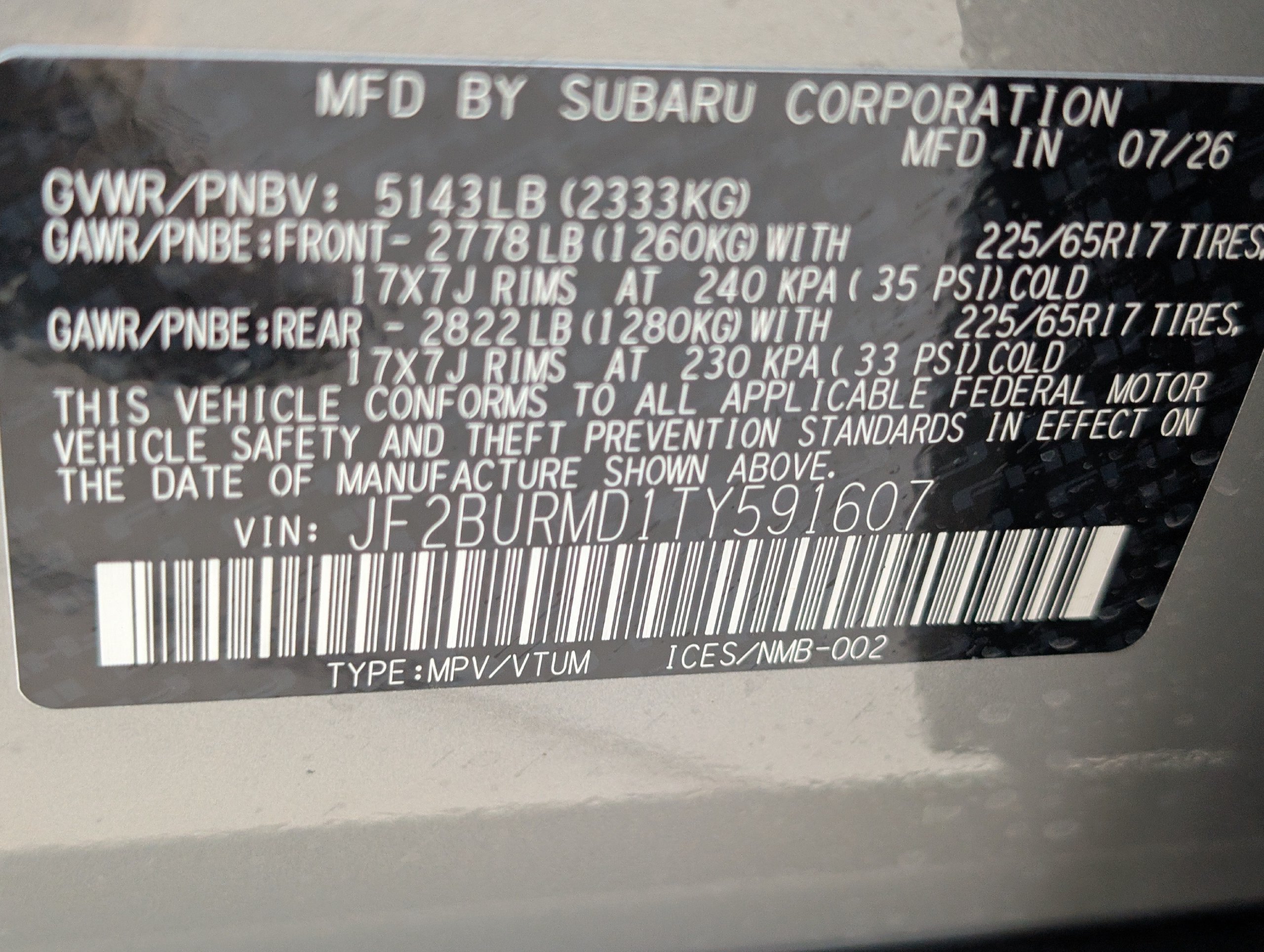 New 2026 Subaru Outback Wilderness AWD/4WD image 22