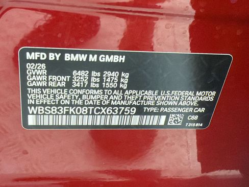 New 2026 BMW M5 w/ Executive Package AWD/4WD image 19