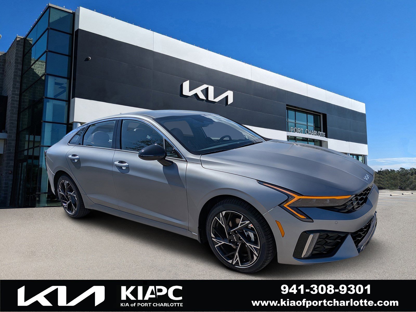 New 2026 Kia K5 GT-Line w/ GT-Line Red Interior Package FWD image 1