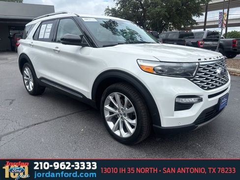 Certified 2023 Ford Explorer Platinum w/ Premium Technology Package AWD/4WD image 1