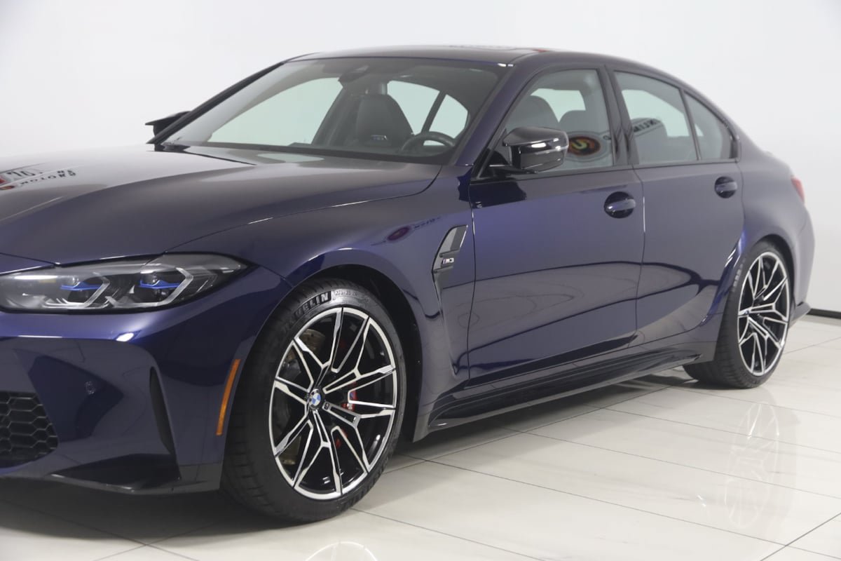 Used 2024 BMW M3 w/ Executive Package RWD image 52