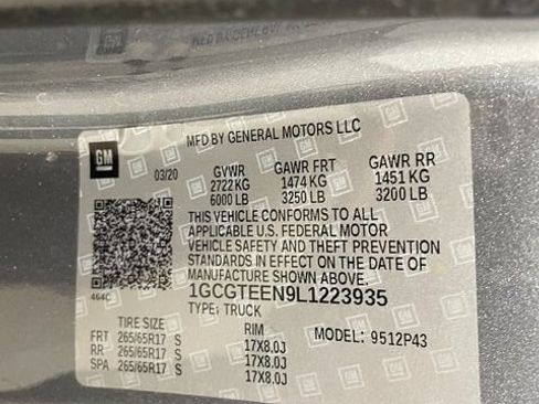 Used 2020 Chevrolet Colorado ZR2 w/ Colorado ZR2 Bison Edition AWD/4WD image 26