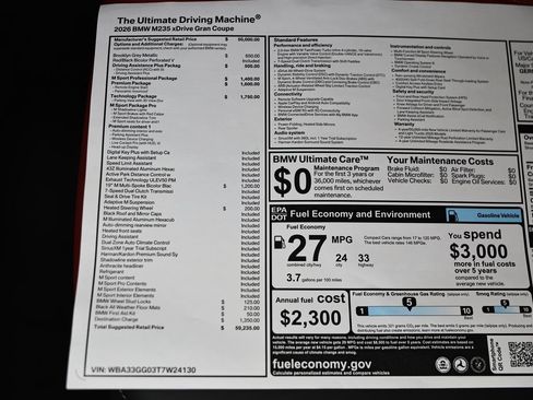 New 2026 BMW M235i xDrive w/ Technology Package AWD/4WD image 25