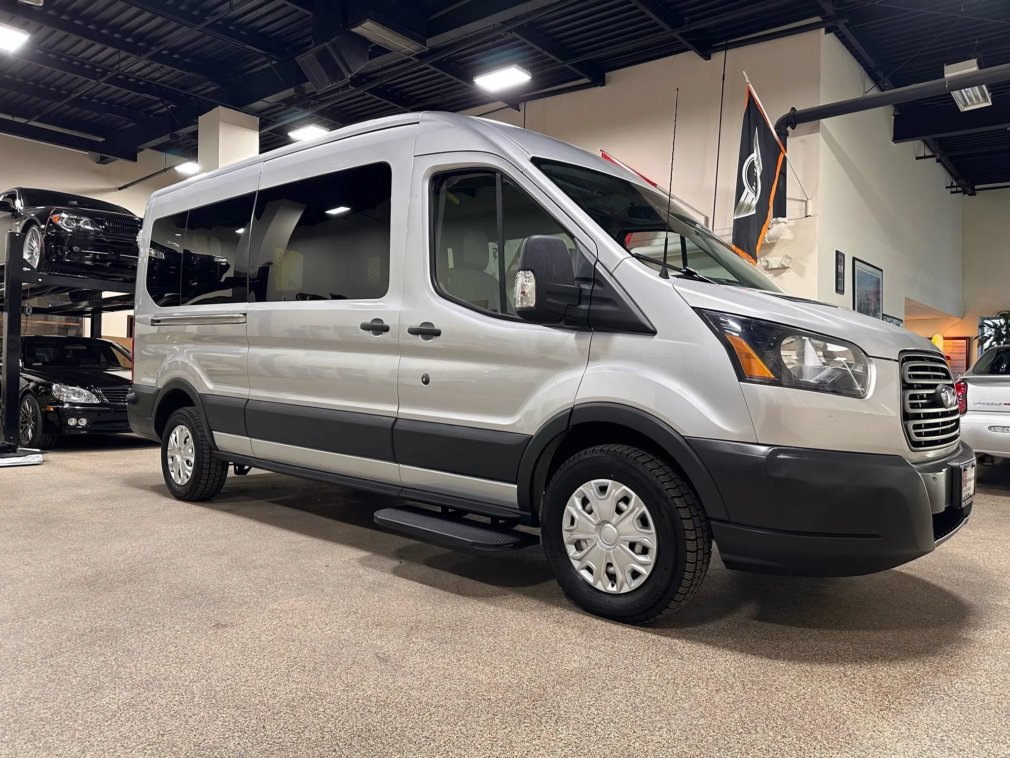 Used 2015 Ford Transit 350 148 Medium Roof RWD image 6