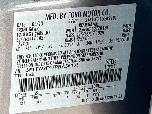 Used 2023 Ford Maverick Lariat w/ Lariat Luxury Package AWD/4WD image 32