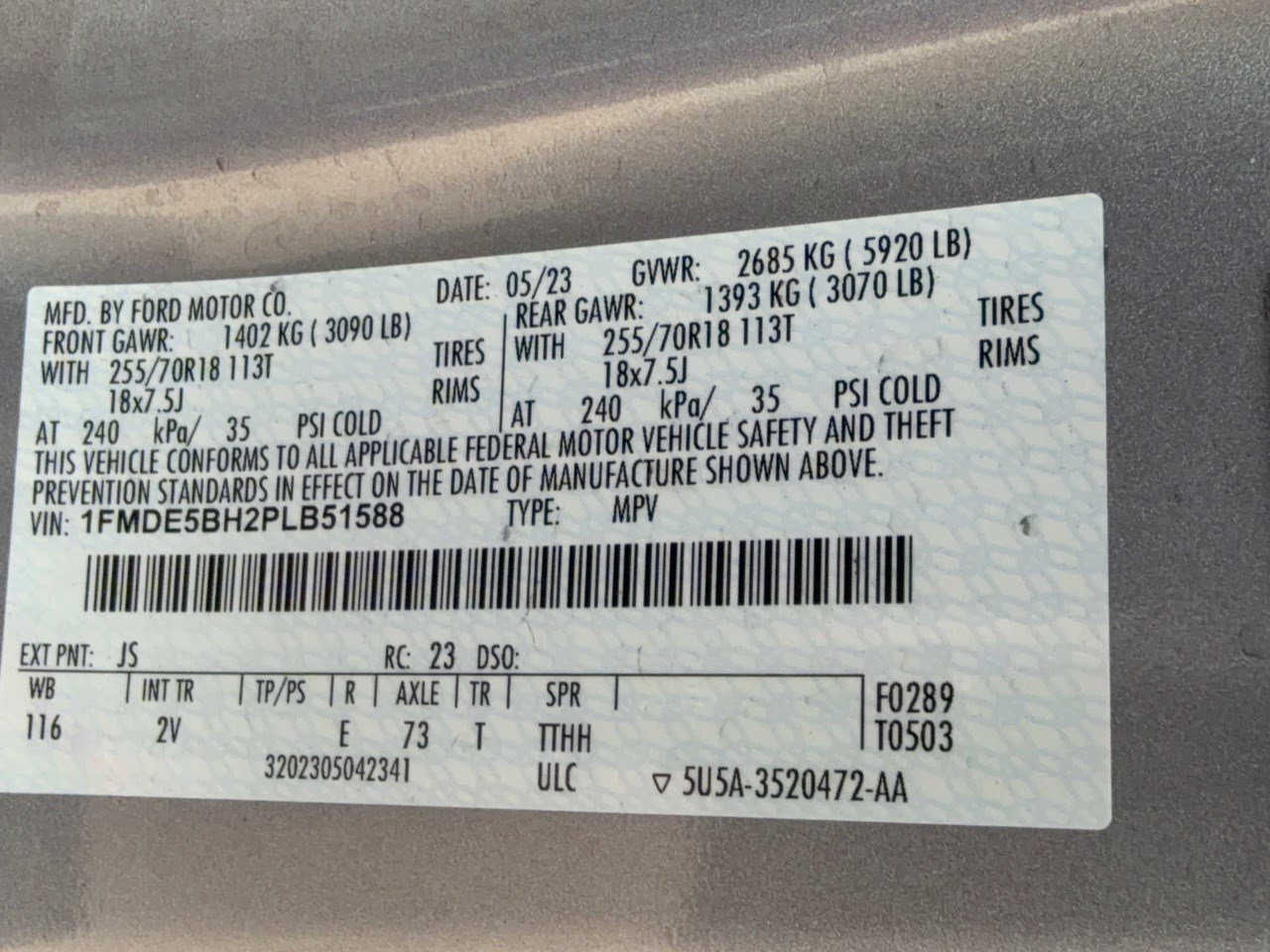 Certified 2023 Ford Bronco Outer Banks AWD/4WD image 31