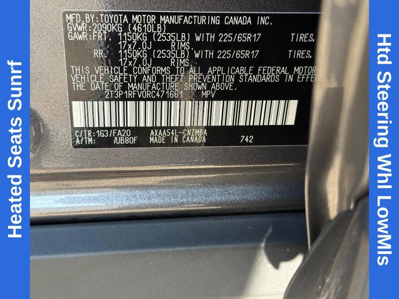 Used 2024 Toyota RAV4 XLE w/ Convenience Package AWD/4WD image 31