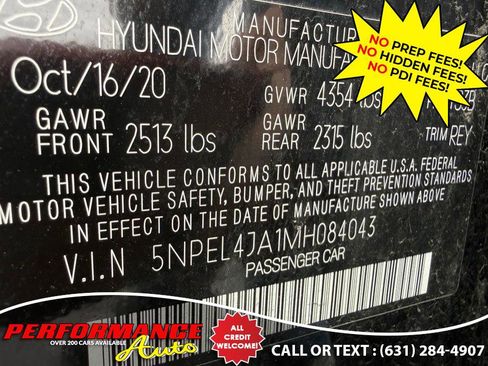 Used 2021 Hyundai Sonata SEL image 29