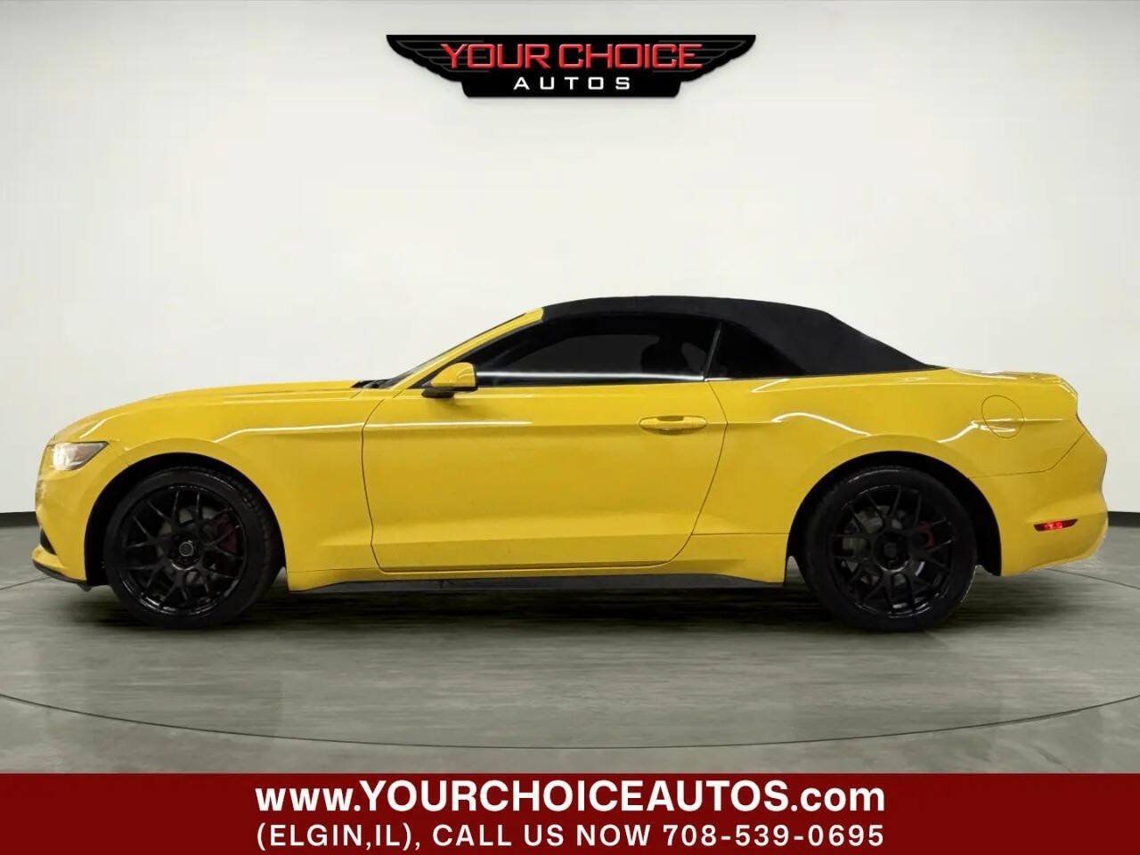 Used 2016 Ford Mustang Convertible w/ Equipment Group 051A RWD image 4