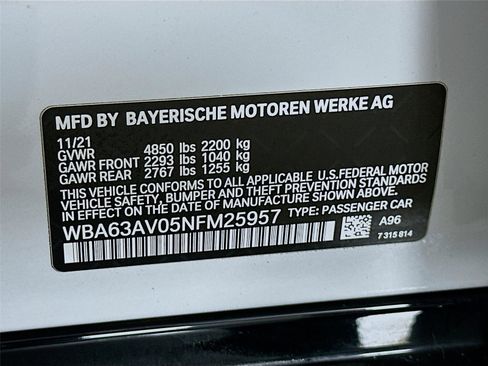 Certified 2022 BMW 430i Gran Coupe w/ M Sport Package image 33