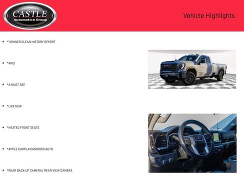 Certified 2024 GMC Sierra 2500 SLE w/ SLE Value Package; AWD/4WD image 3