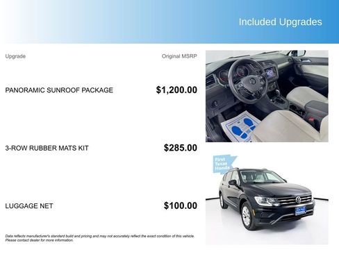 Used 2018 Volkswagen Tiguan SE w/ Panoramic Sunroof Package image 5