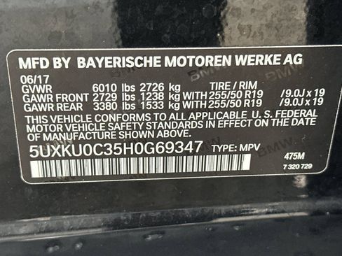 Used 2017 BMW X6 sDrive35i image 31