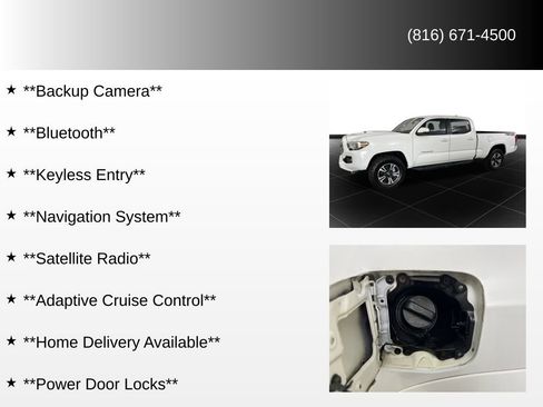 Used 2017 Toyota Tacoma TRD Sport w/ Premium & Technology Package image 80