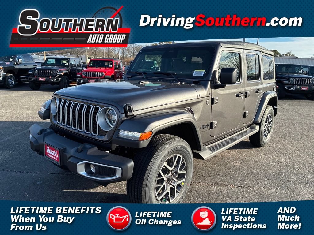 New 2026 Jeep Wrangler Unlimited Sahara AWD/4WD 360° Tour