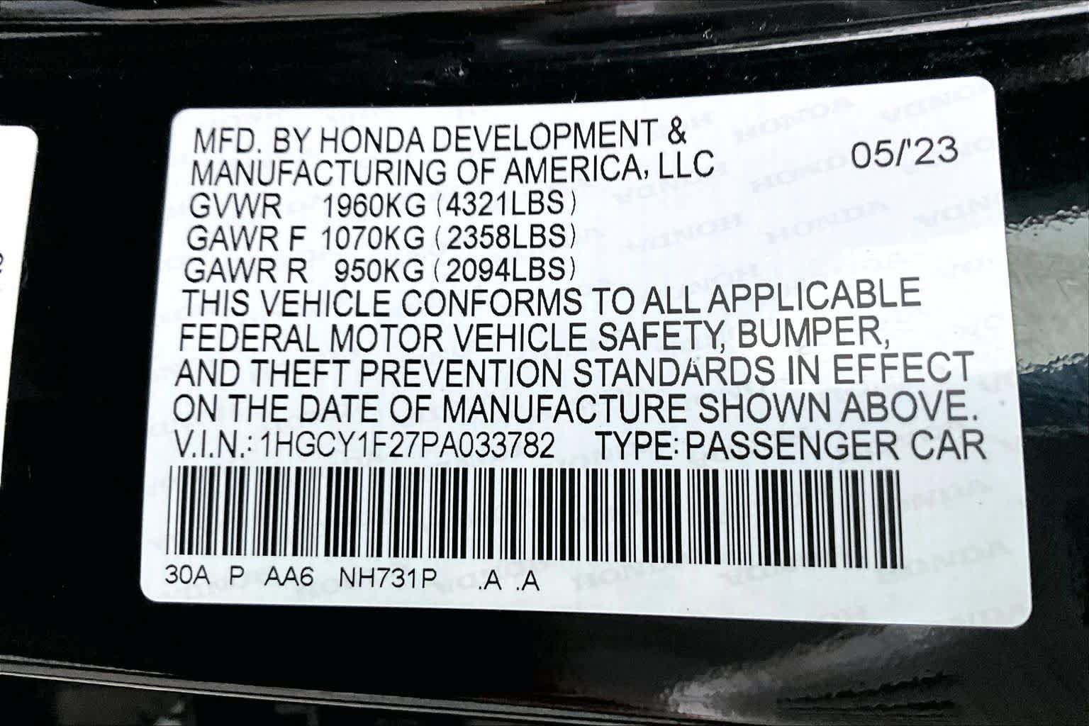 Used 2023 Honda Accord LX image 30