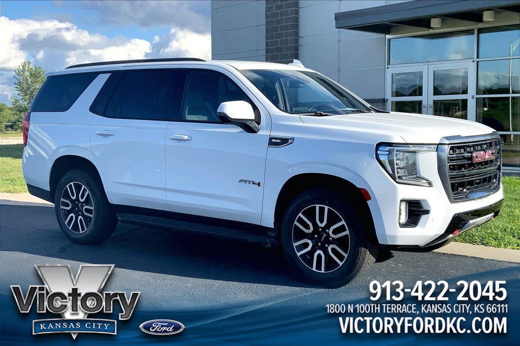 Used 2021 GMC Yukon AT4 w/ Rear Media and Nav Package AWD/4WD image 1